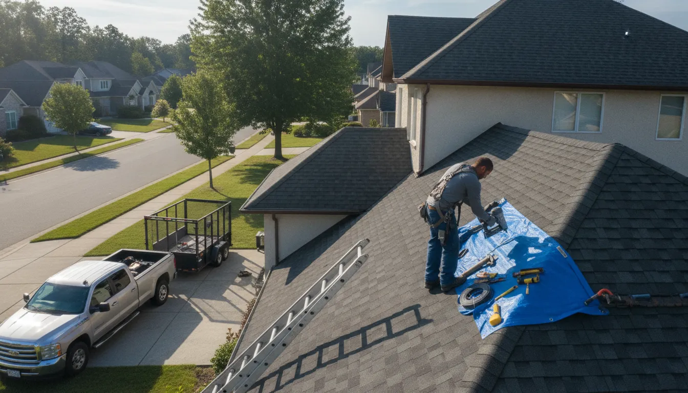 Roofing in New Paris